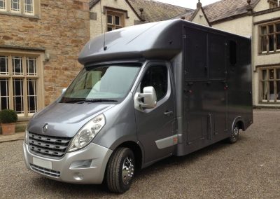 Chaigley Stallion Horsebox on site