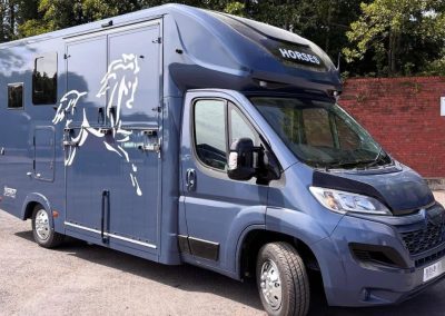 Chaigley Weekender Horsebox in Blue