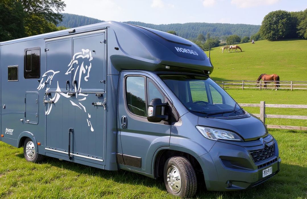 Chaigley Weekender Horsebox on location Chaigley Weekender Horsebox on location
