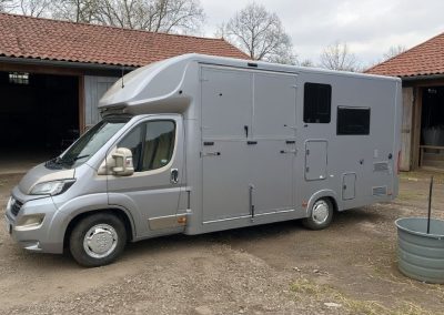 Chaigley Weekender Plus Horsebox on location