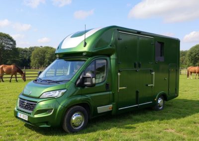 Chaigley Stallion Lux Horsebox in Metallic Green