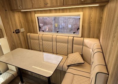 Chaigley Voyager - seating area with table