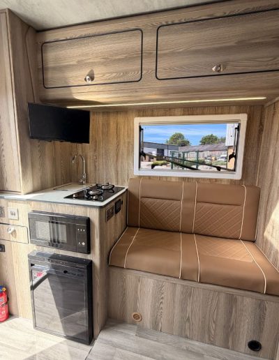 Weekender CXR Kitchen and Living Area