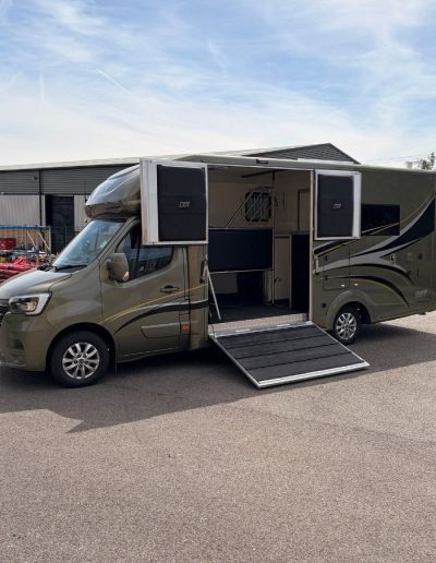 Weekender CXR - Ramp and Doors open