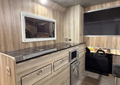 Chaigley Explorer Horsebox - integrated kitchen