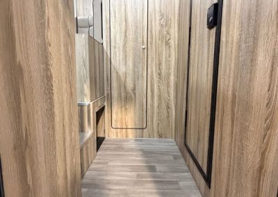 Chaigley Explorer Horsebox - living area entrance