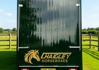 Chaigley Explorer Horsebox - rear view